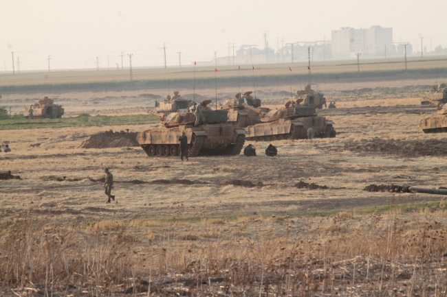 TSK'nın Silopi-Habur bölgesinde başlattığı tatbikat sürüyor