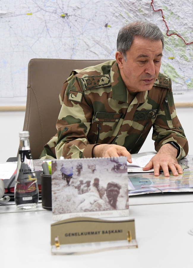Genelkurmay Başkanı Akar: Afrin Harekatı'nda hedef siviller değil sadece teröristlerdir