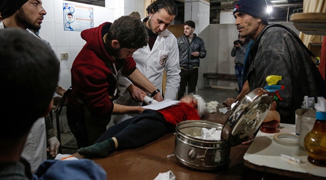 Esed rejiminin Doğu Guta'ya saldırılarında 9 sivil öldü