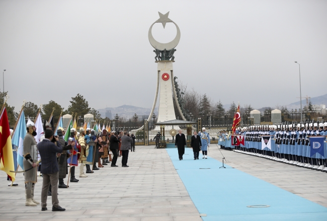 Makedonya Cumhurbaşkanı İvanov Ankara'da