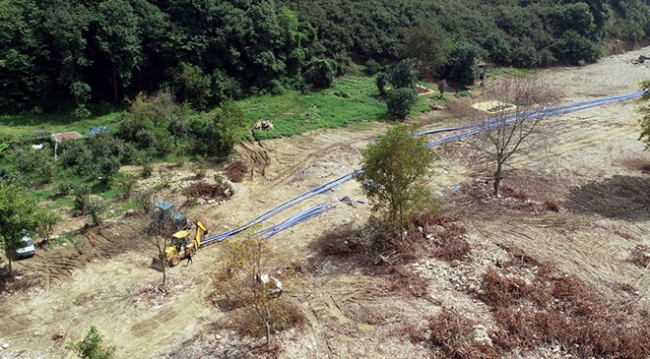 Sel felaketi yaşanan Düzce'de iyileştirme çalışmaları sürüyor