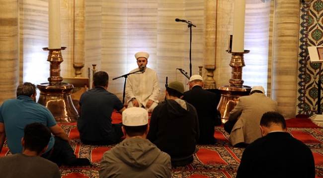 Selimiye Camisi'nde Fetih Suresi okundu