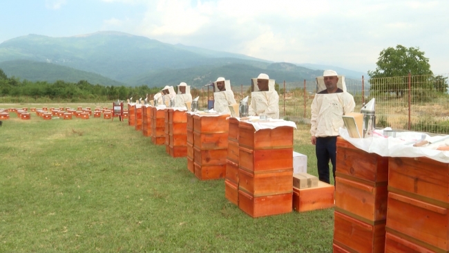 TİKA'dan Kuzey Makedonya'daki arıcılara destek