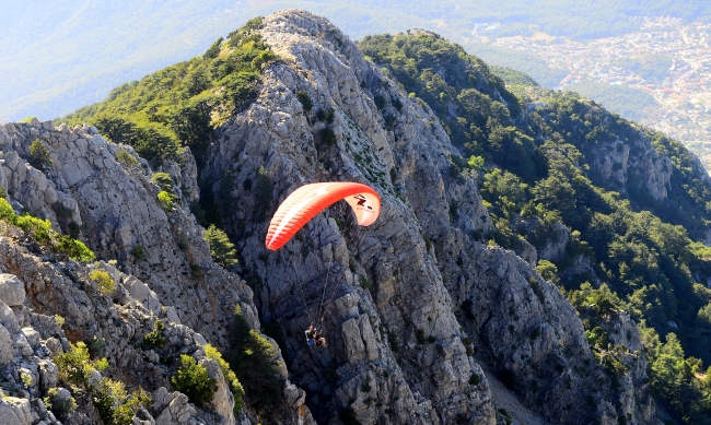 Havadan göz kamaştıran güzellik 'Ölüdeniz'