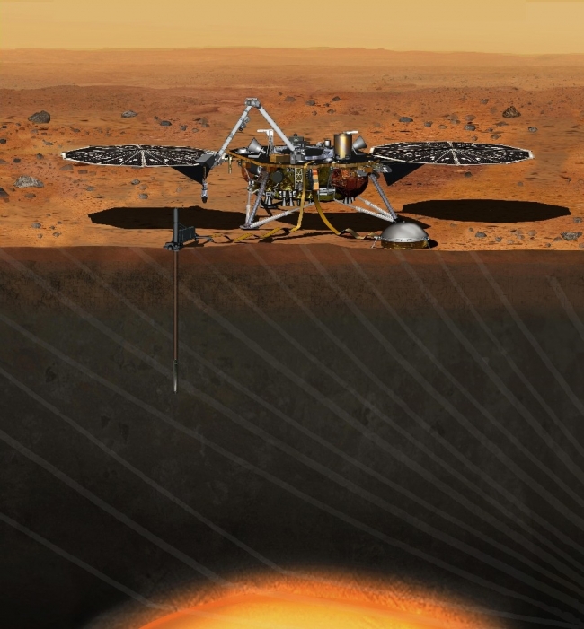 NASA’nın yeni aracı InSight, Mars’taki depremleri araştıracak