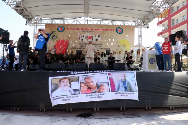 1 Mayıs yurt genelinde coşkuyla kutlandı