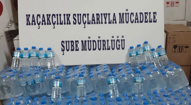 Sahte içkileri ambalajlayıp satmışlar