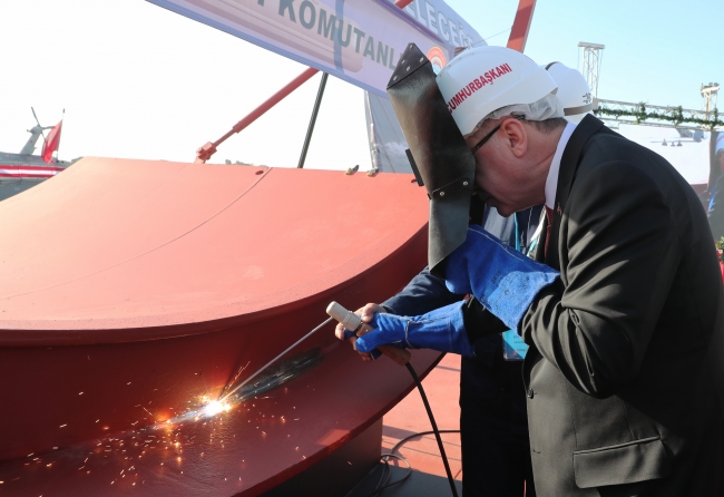 Cumhurbaşkanı Erdoğan: Denizlerdeki haydutlara meydanı bırakmayacağız