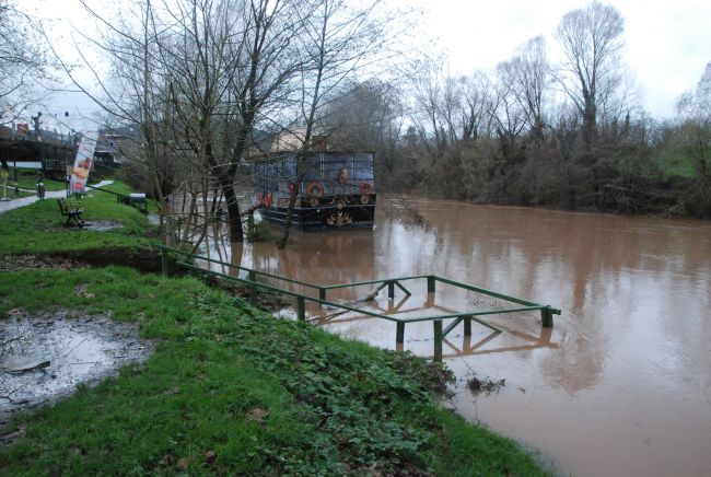Bartın Irmağı 5 metre yükseldi