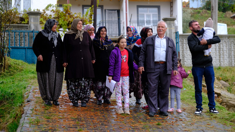 Tek öğrencisi olan okulda Cumhuriyet Bayramı törenle kutlandı