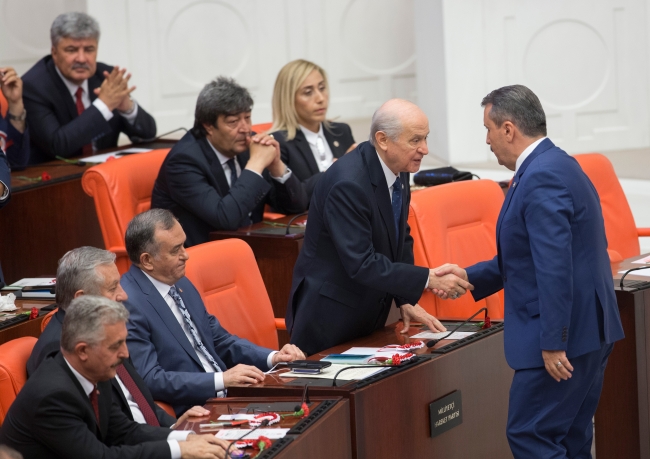 TBMM'de yemin töreni tamamlandı