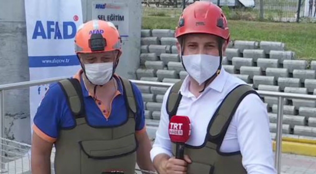 AFAD'dan olası felaketlere karşı sel simülasyonu