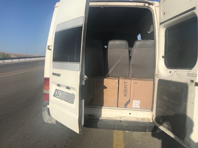 Van’da 5 bin 500 paket kaçak sigara ele geçirildi