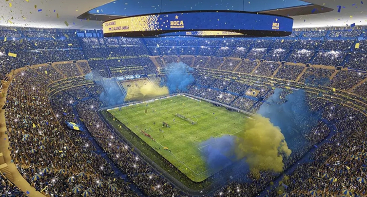 Boca Juniors'ta yeni stat projesi heyecanı