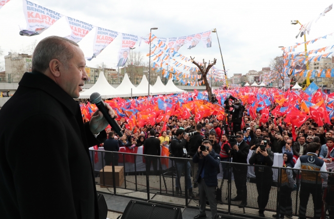 Cumhurbaşkanı Erdoğan: Sandıkta yapılacak hatanın bedelini tüm şehir ödüyor