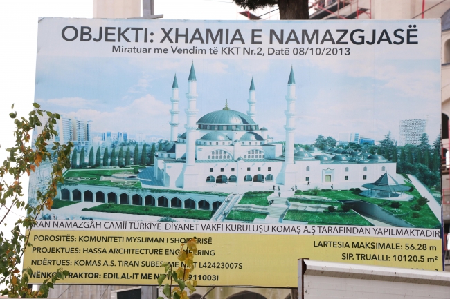 Namazgah Camii Balkanlar'ın en büyüğü olacak