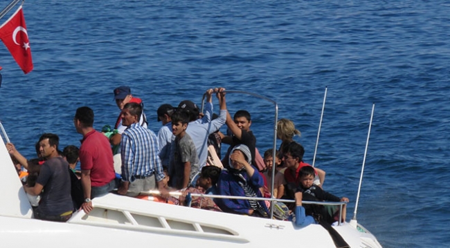 Çanakkale'de 147 düzensiz göçmen yakalandı