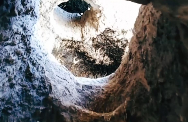 Adıyaman'da bin 800 yıllık 3 katlı mağaralara ulaşıldı