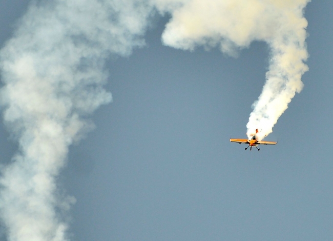 Eskişehir'de gökyüzü renklendi