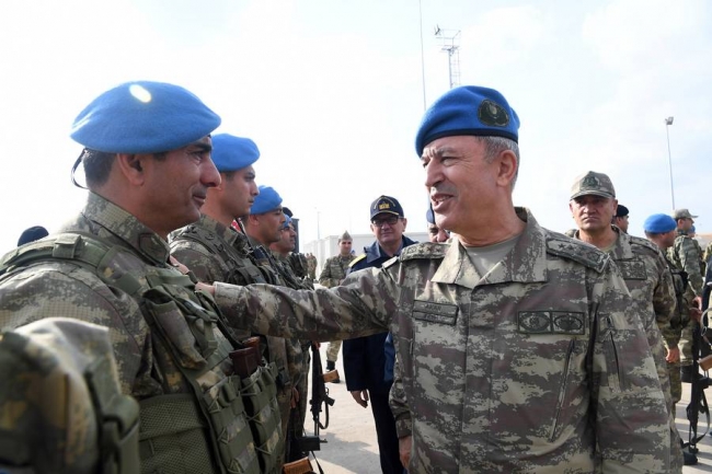 Genelkurmay Başkanı Akar: Atalarımızın yolunda yürüdüğünüzü tüm dünyaya gösterdiniz