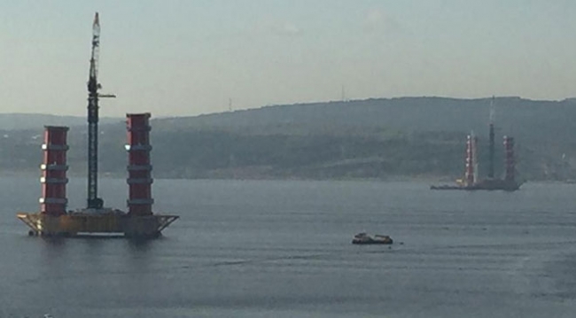 1915 Çanakkale Köprüsü'nde çalışmalar aralıksız sürüyor