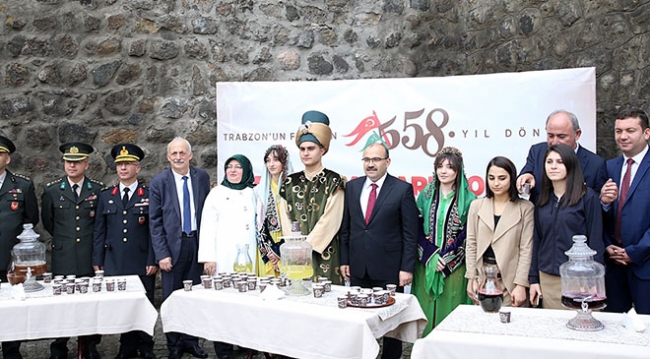 Trabzon'un fethinin 558. yıl dönümü kutlandı