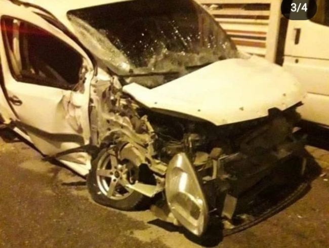 Malatya'da belediye otobüsü ile hafif ticari araç çarpıştı: 8 yaralı