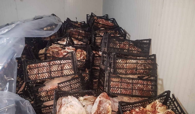 Kurban vaadiyle toplanan 40 ton bozuk eti sucuk yapacaklardı