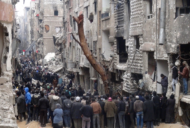 Filistinli mülteciler Yermük Kampı'nda ölümle burun buruna yaşıyor