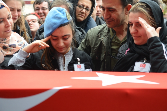 Şehit Binbaşı Dunca son yolculuğuna uğurlandı