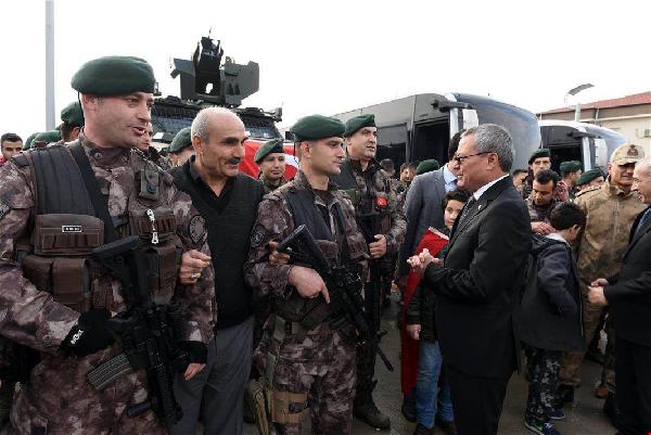 Teröristlerin korkulu rüyası PÖH'ler Afrin yolcusu