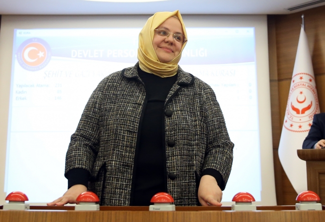 Kamu kurumlarına 231 şehit ve gazi yakını ile gazi atandı