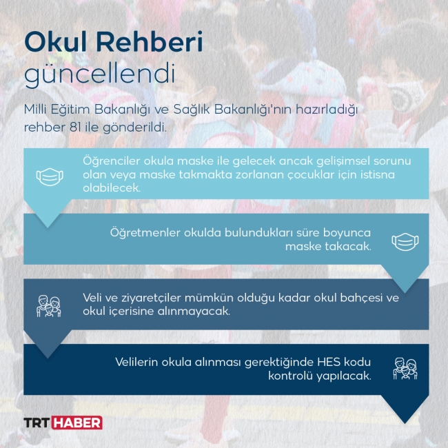 Okullar yüz yüze eğitim için hazır