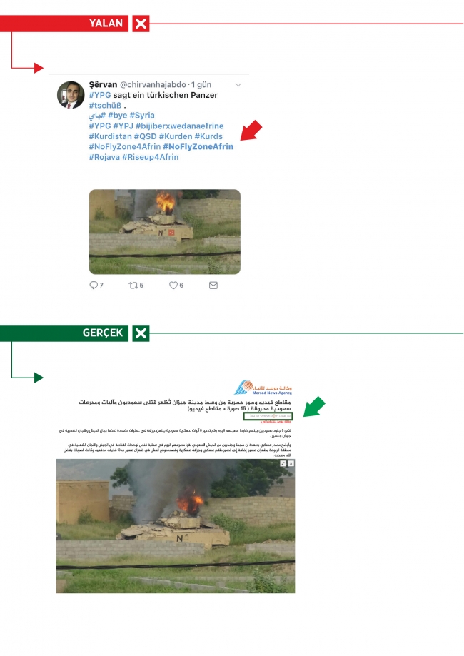 YPG/PKK destekçilerinden bir montaj daha