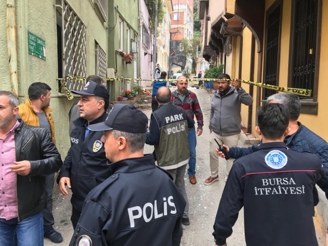 Bursa'da doğalgaz patlaması