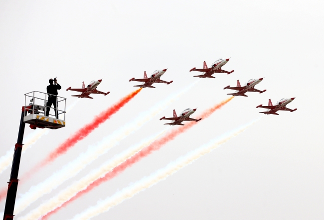 Türk Yıldızları ve SOLOTÜRK nefes kesti