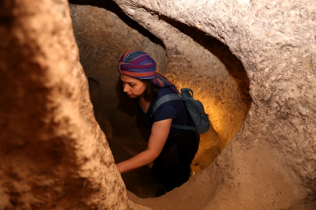 Kapadokya'nın gizemli yeraltı şehirlerinde tarihe yolculuk
