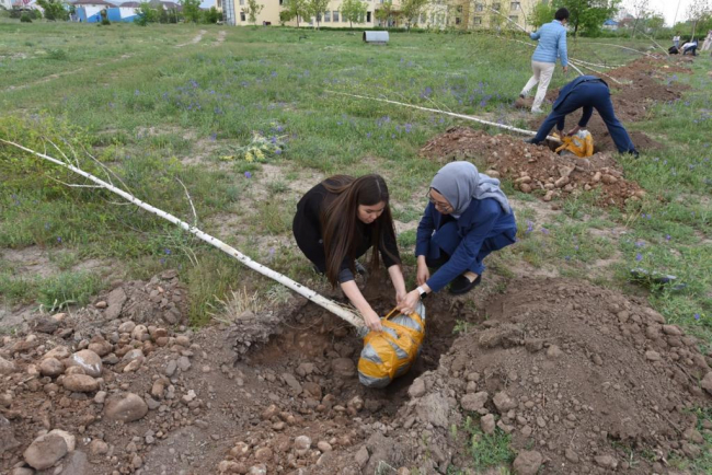 Manas’ın 'Yeşil Gelecek Projesi' hayata geçiriliyor