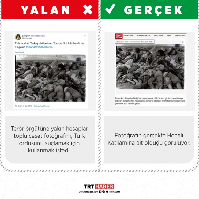 Barış Pınarı Harekatı ile ilgili manipülatif paylaşım ve haberlere soruşturma