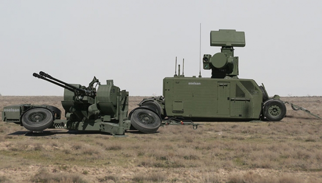 Hava savunmaya "top"lu kalkan