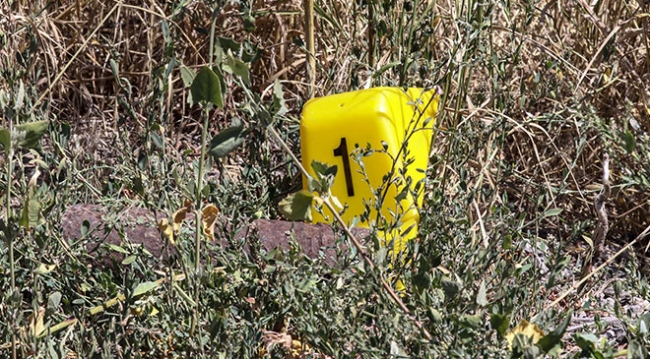 Arazide tank mermisi bulundu