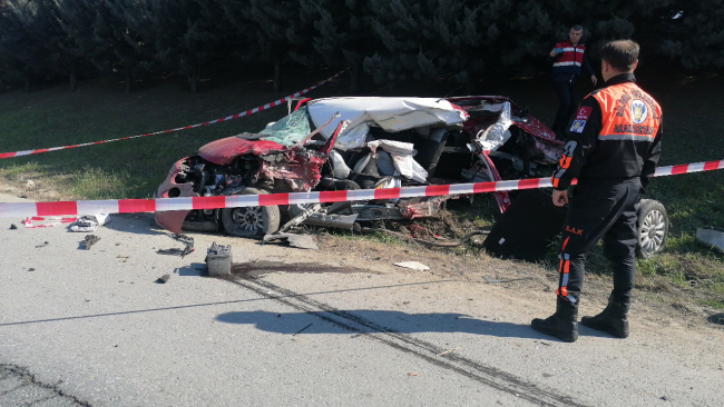 TEM Otoyolu'nda kaza: 6 ölü, 3 yaralı