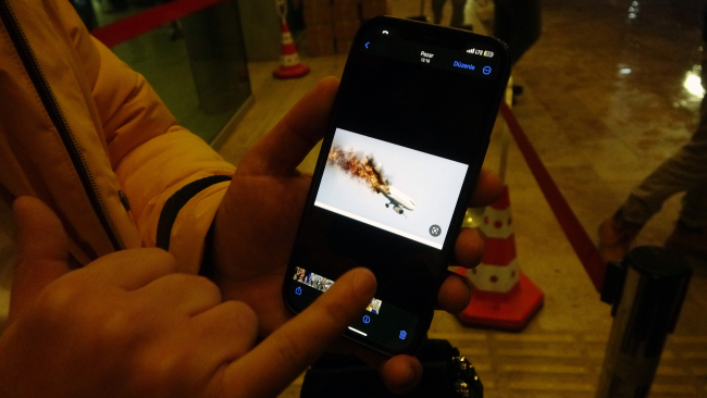 THY uçağında yolculara 'havada yanan uçak fotoğrafı' atan şüpheli gözaltına alındı