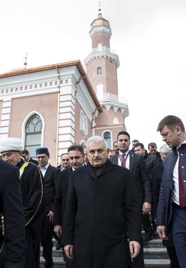 Başbakan Binali Yıldırım Belarus'ta