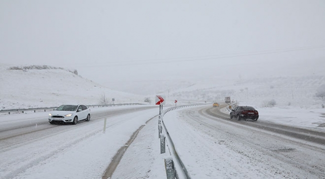 Malatya'da kar yağışı etkili oldu