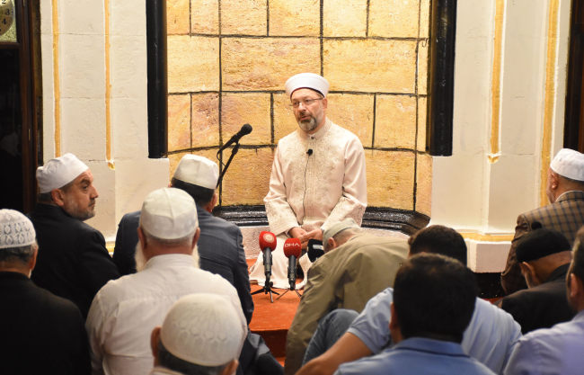 İşleri Başkanı Erbaş Sivas�ta Son Dakika Haberleri