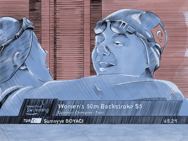 Suların "altın" kızı Sümeyye Boyacı 16 yaşında