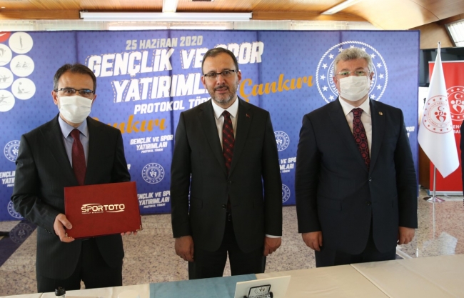 Gençlik ve Spor Bakanlığından Çankırı'ya yatırım