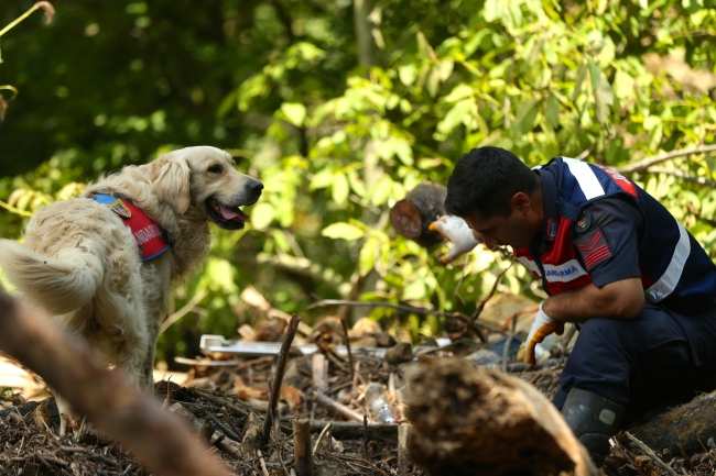 Düzce'de sel felaketinde kaybolan 2 çocuğu arama çalışmaları sürüyor