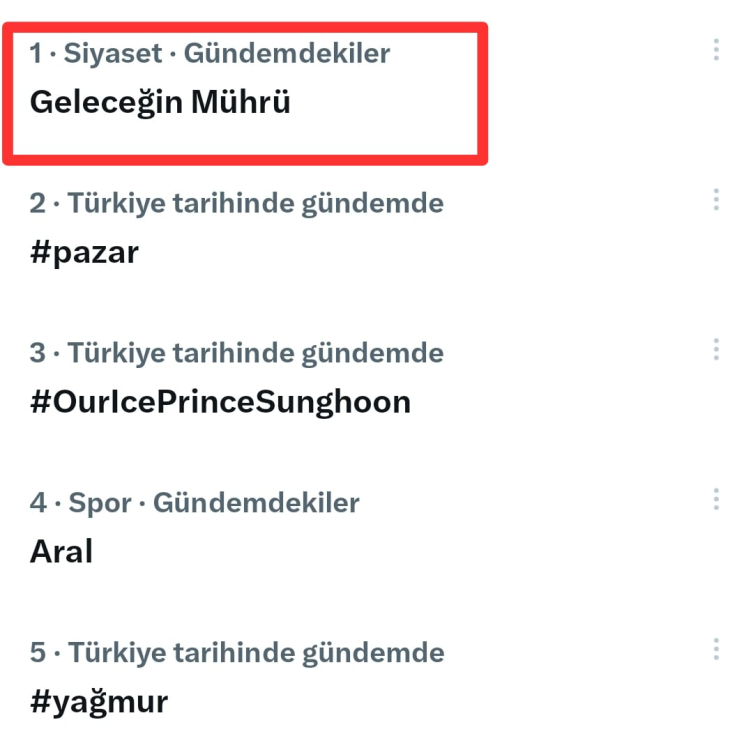 "Geleceğin Mührü" kampanyası sosyal medyada gündem oldu
